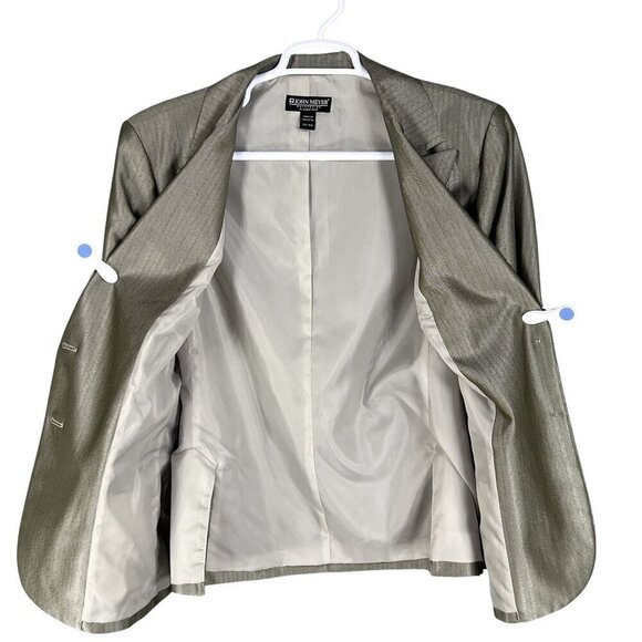 NWT John Meyer Collection By Jacques Moiner Womens 18W Blazer Pants Power Suit - Picture 4 of 16